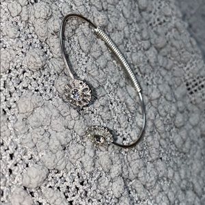 Silver Flower Bracelet